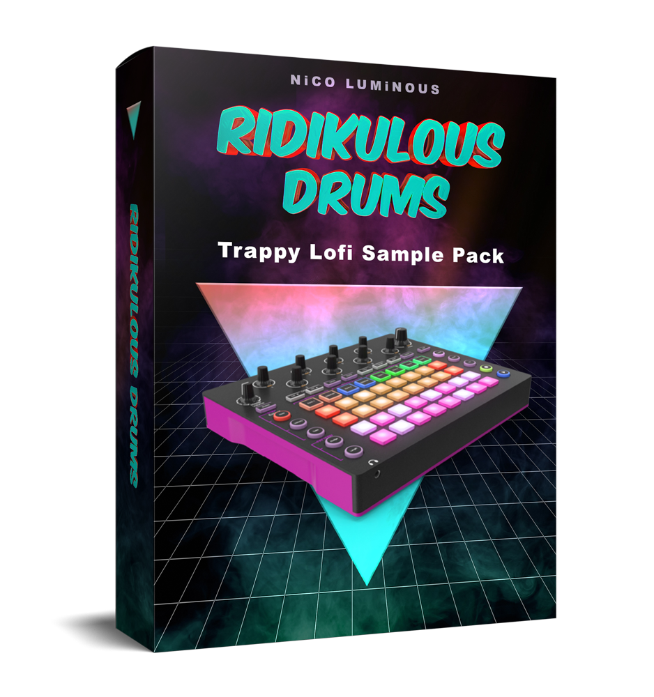 Ridikulous Drums Lofi Trap Sample Pack